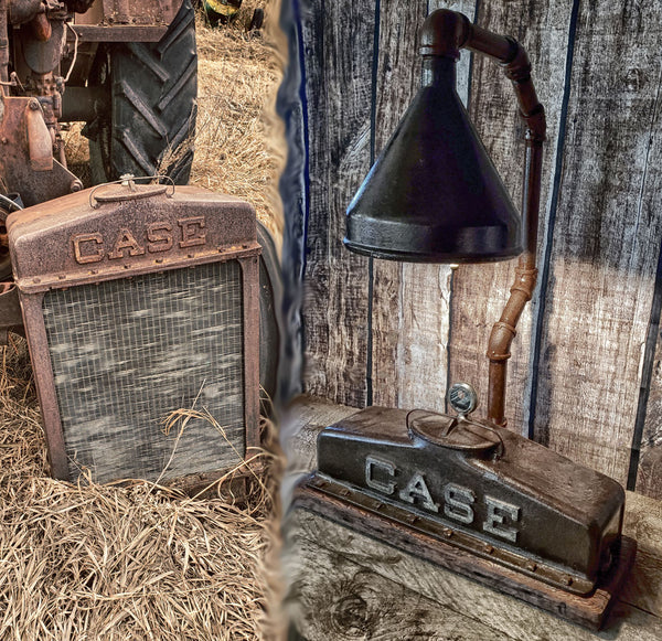 Antique Case Tractor Lamp 1807